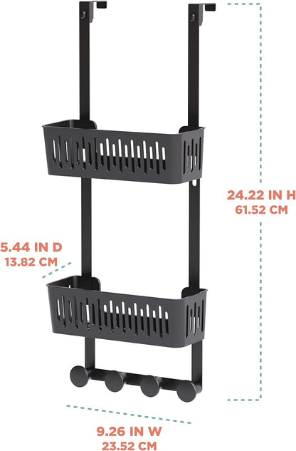 Zenna Home SnugFit Over the Door Caddy Organizer - Image 4
