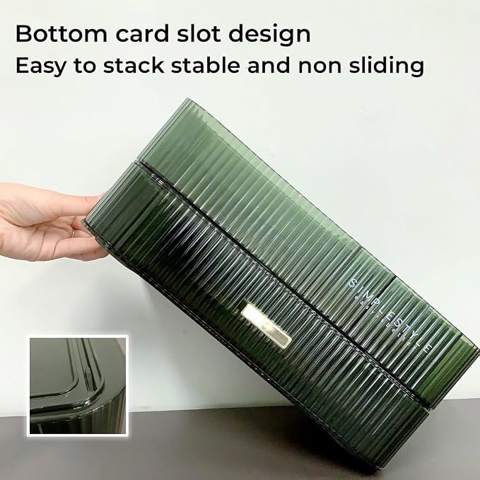 Makeup Organizer with Drawers Stackable Skincare Cosmetic Makeup organization - Image 3