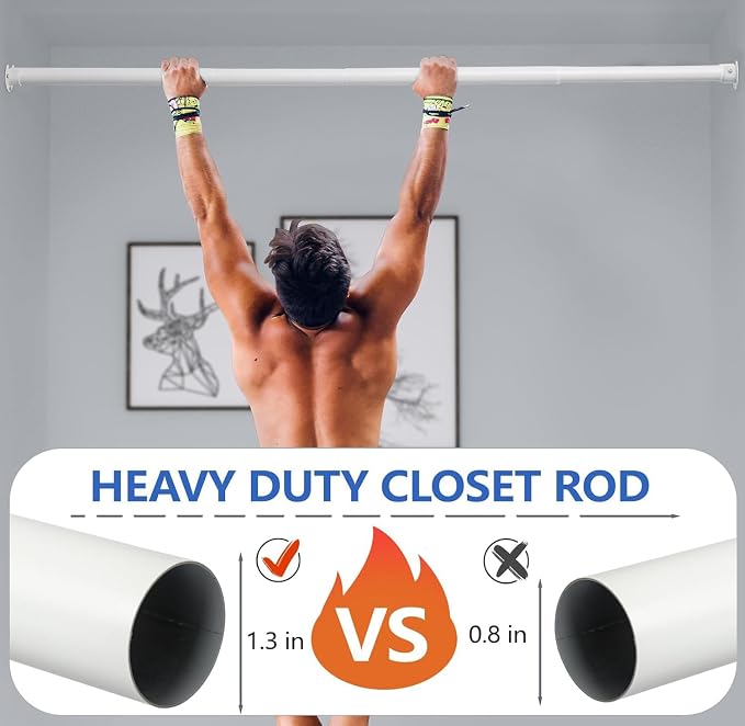 Closet Rod, 17 to 38 Inch Closet Rods - Image 2