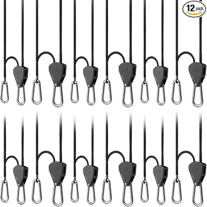 AC Infinity, Adjustable 1/8” Rope Hanger, Heavy-Duty Stainless Steel Gears by ACInfinity