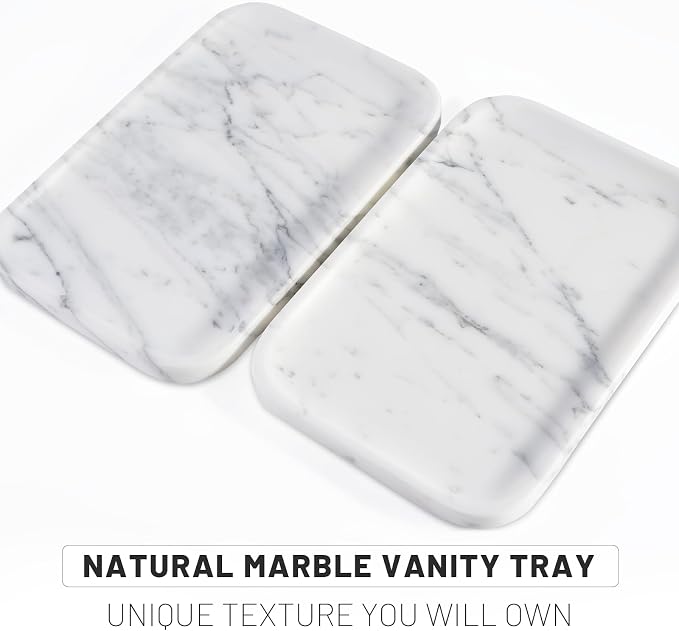 Arabescato Marble Vanity Tray - Image 3