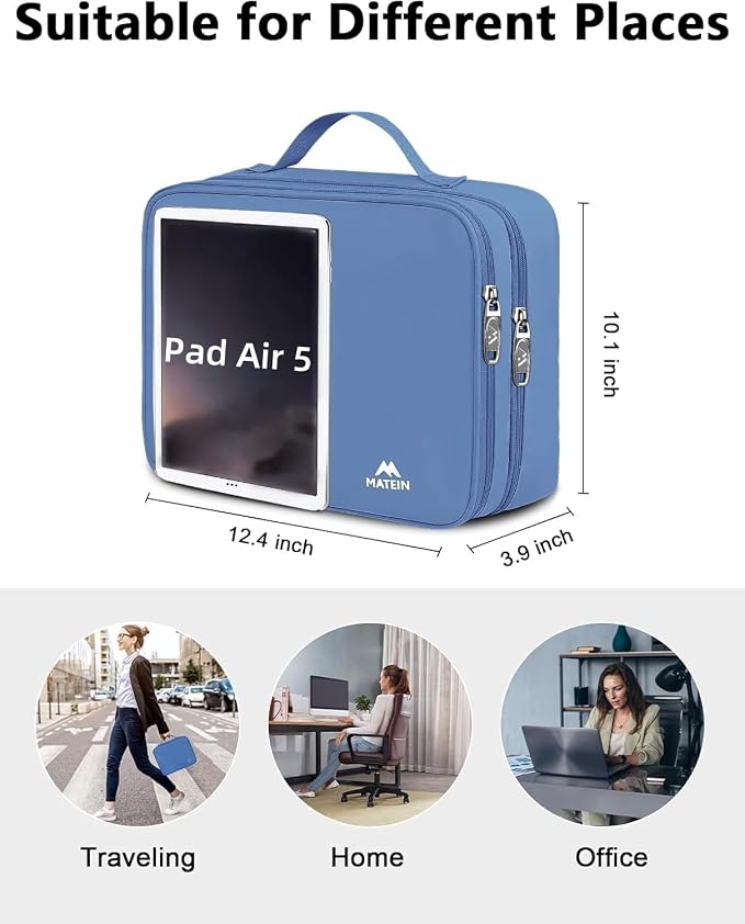 MATEIN USB Cable Organizer Bag, Water Resistant Large Travel Tech Organizer | - Image 5