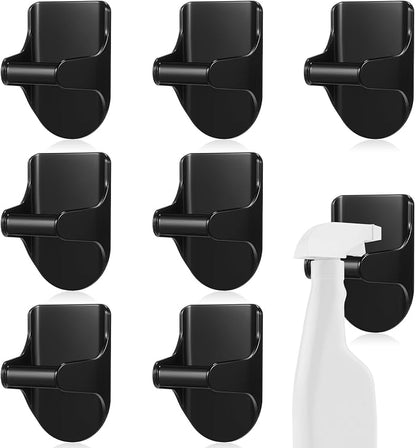 Taiyin 4 Pcs Wall Mount Spray Bottle Hooks Holder Spray Bottle Hanger Adhesive by Taiyin