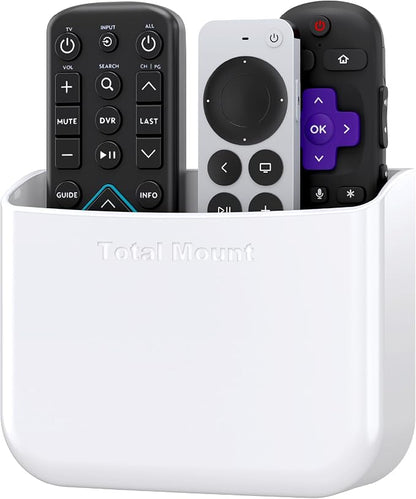 TotalMount Hole-Free Remote Holder – Eliminates Need to Drill Holes in Your Wall by TotalMount