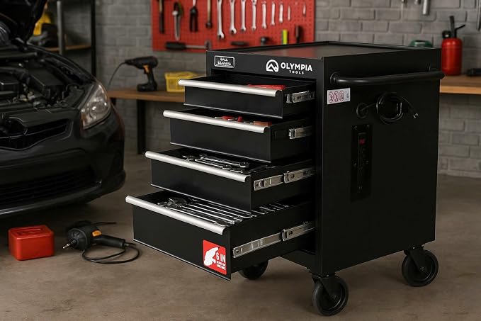 Olympia Tools 27-Inch Rolling Tool Cabinet - Image 2