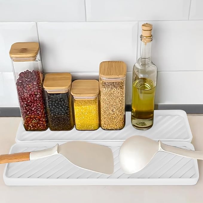 Silicone Organizer Tray for Kitchen Sinks and Bathrooms. Dishwasher-Safe - Image 3