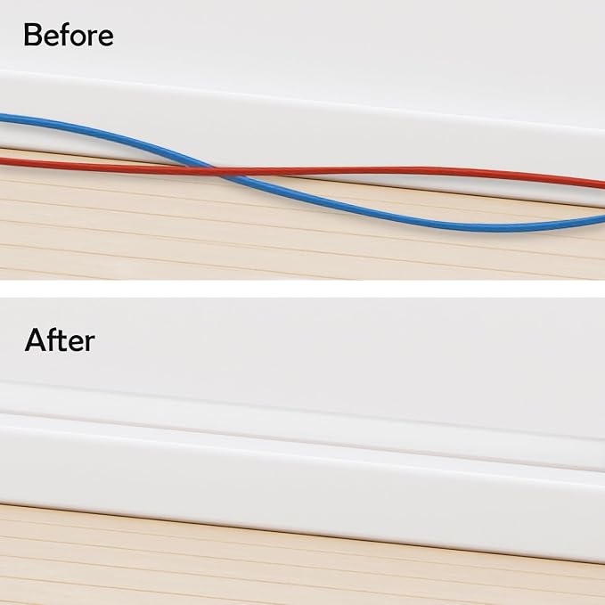 Rubber Bond TV Cord Hider Cable Protector - Image 4