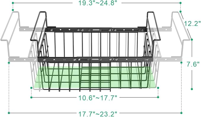 iSPECLE Large Chest Freezer Organizer Bins - Image 2