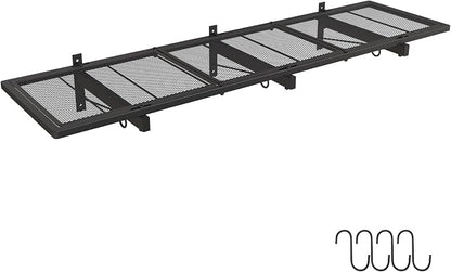 Garage Wall Shelf, 46 x 12.5 in Heavy Duty Garage Wall Shelving, Metal Floating - Image 8