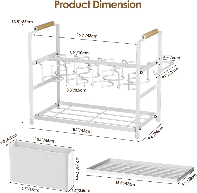 Housolution Water Bottle Organizer Drying Rack - Image 7