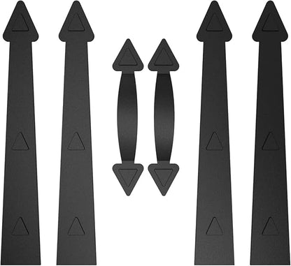 ZEKOO Garage Door Magnetic Decorative Hardware Kit Garage Door Magnets Accents by ZEKOO