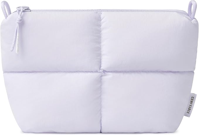 Comfyable Puffy Electronics Organizer Travel Case, Cute Tech Pouch - Image 2