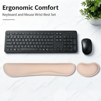 Bloss 2 Wrist Rest Support for Mouse Pad & Keyboard Set, Ergonomic Design Wrist - Image 2