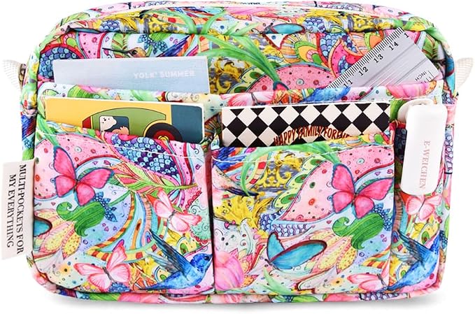 E-WEICHEN Multiple Pockets Portfolio Organizer by E-WEICHEN