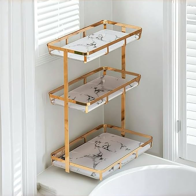 Bathroom Organizer Countertop Perfume Organizer Makeup Cosmetics Storage - Image 3