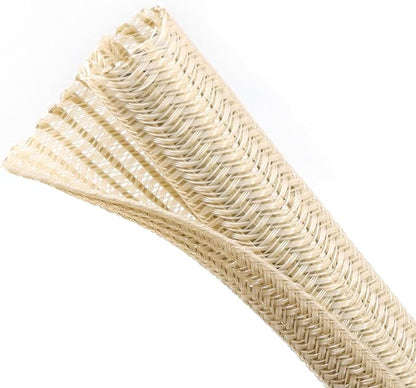 Split Wire Loom Tubing, Cable Protector Sleeve, Braided Cable Management by ConveniencetoYourLife