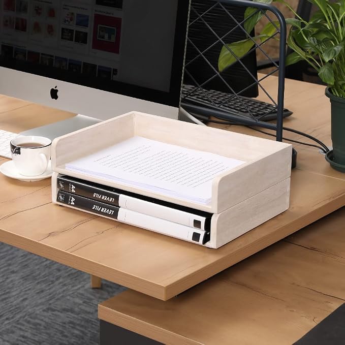 Stackable Letter Tray 2 Pack - Image 3