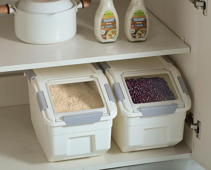 CITY BABY 2 Pack Airtight Flour Storage Container - Image 2
