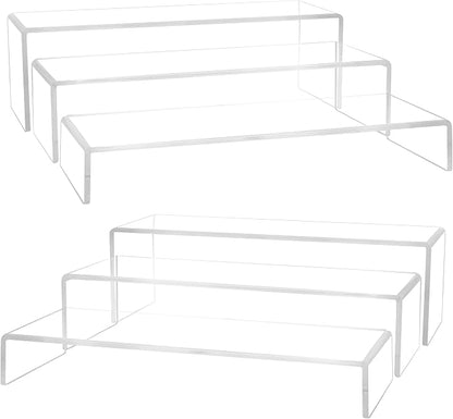 Large Acrylic Display Risers, 2 Set by Aminigram