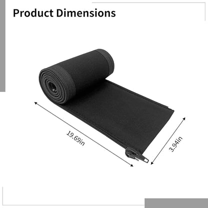 4 PCS Zipper Cable Organizer Sleeves, Cable Management Sleeve - Image 4