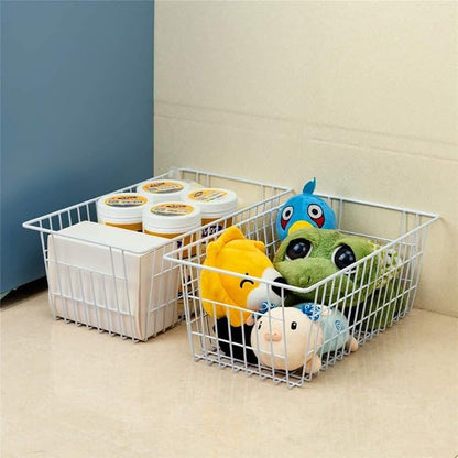 15.2" Metal Wire Baskets for Organizing 6 Pack, Household Pantry Storage - Image 3