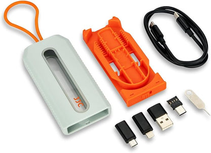 JJC 5 in 1 Data Cable Adapter Kit, Data Cable Transfer Storage by JJC