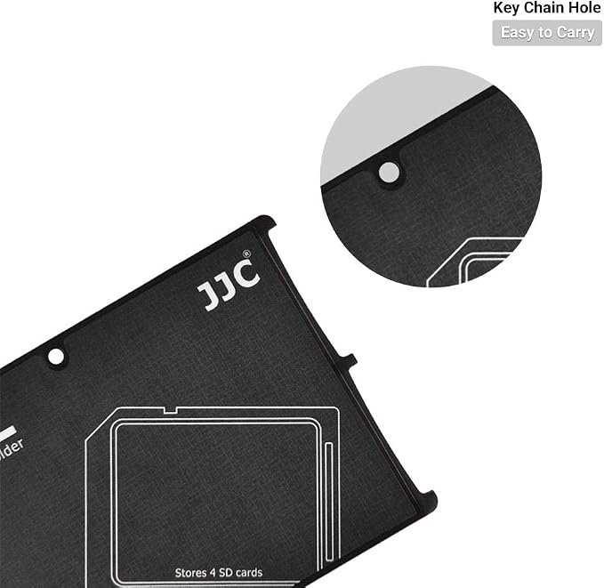 4-Slot SD Card Holder Case, Slim Ultra-Thin SDHC SDXC Memory Card Organizer - Image 4