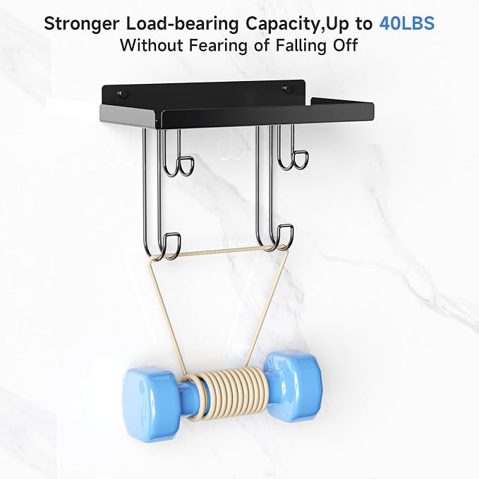 Ironing Board Holder Wall Mounted, Metal Iron Board Wall Hanger - Image 4