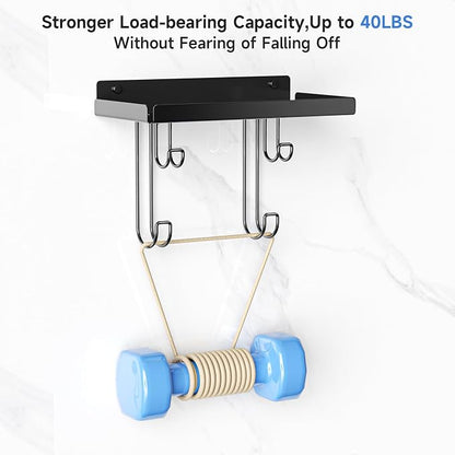 Ironing Board Holder Wall Mounted, Metal Iron Board Wall Hanger - Image 4