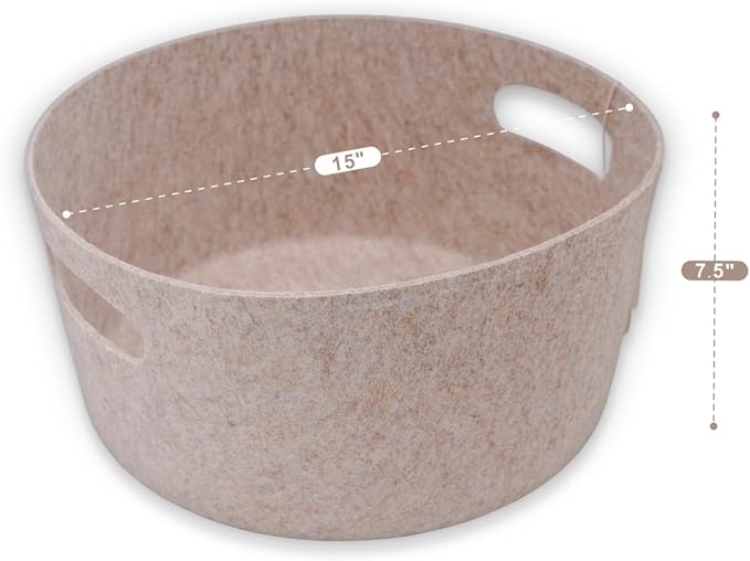 Welaxy Storage basket organizer bins bucket shelf baskets - Image 7
