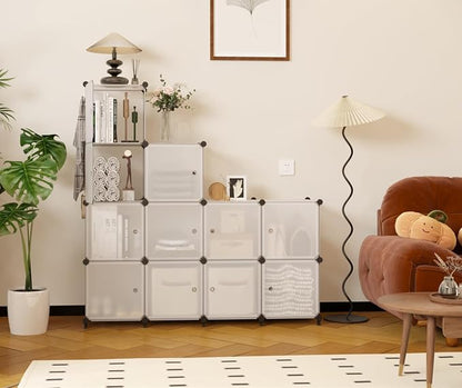 AWTATOS 12 Cube Storage Organizer, Closet Storage Shelves - Image 4