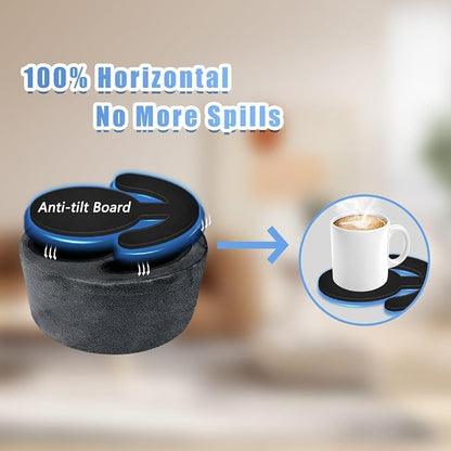 Xchouxer Couch Cup Holder Pillow, Sofa and Bed Organizer Caddy - Image 3