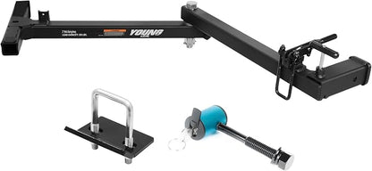 Young 250LBS Swing Away Hitch for Bike Rack and Cargo Carrier Basket by YoungElectric