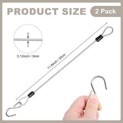 M METERXITY 2-Pack Bird Feeder Hanger - Image 3