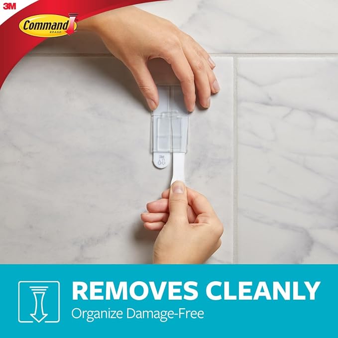 Command Shower Caddy with Water Resistant Strips, Organize Your Bathroom - Image 6