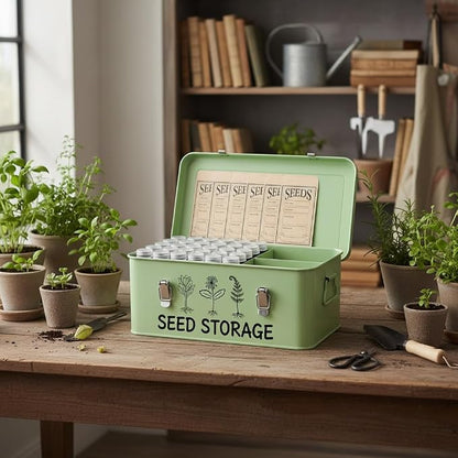 Metal Seed Storage Box Organizer - Image 7