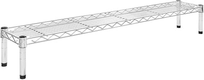 Shelving Inc. 8" d x 48" w Chrome Wire Shelving by ShelvingInc