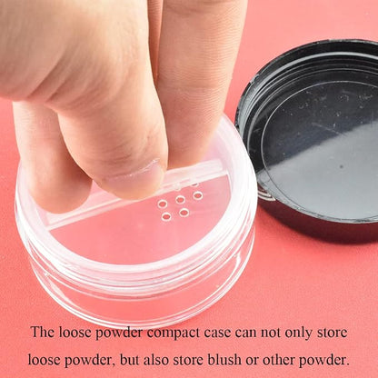 HAHIYO 3Pcs 20ml/0.68oz Plastic Empty Travel Compact Case Makeup Cosmetic Jar - Image 5