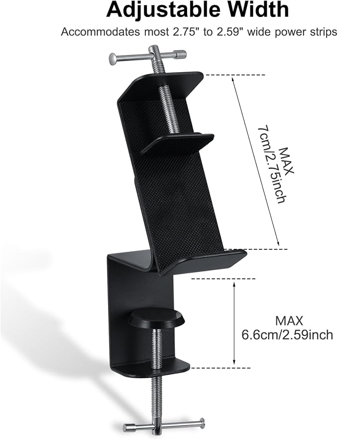 Desk Clamp for Power Strip - Image 2