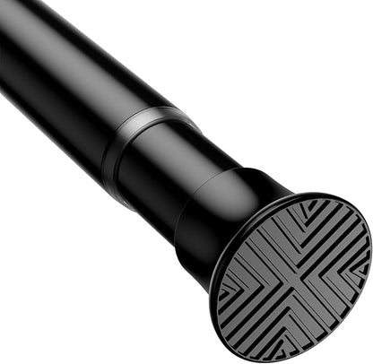 Black Shower Curtain Rod, 32-76 Inches, 7/8 Inch Diameter, 1 Pack | Adjustable - Image 8