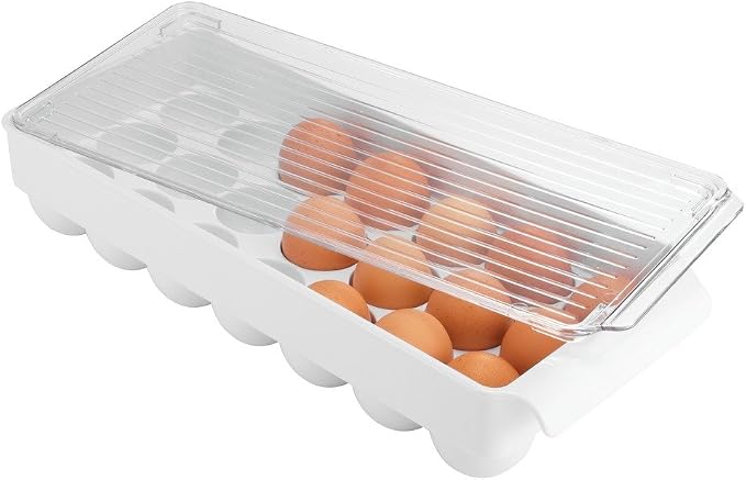 iDesign Plastic Egg Holder for Fridge - Image 3