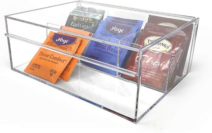 Isaac Jacobs 4-Compartment Clear Acrylic Organizer - Image 5