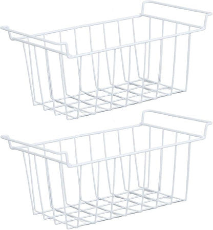 2PCS Freezer Organizer Bins, Steel Wire Freezer Basket by Unknown