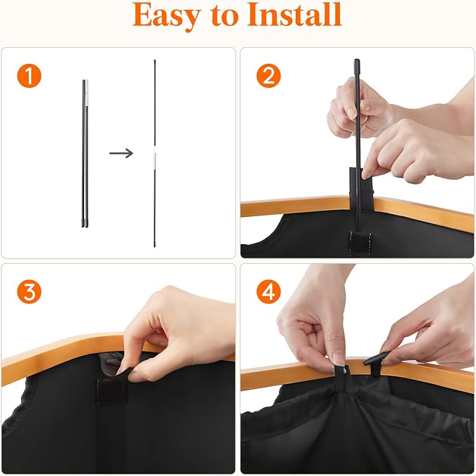 Lifewit 80L Laundry Basket - Image 5