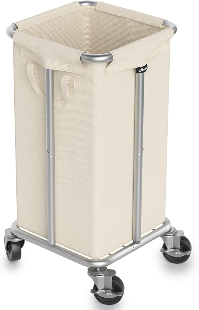 Laundry Basket with Wheels, 115L Rolling Laundry Hamper Large Dirty Clothes - Image 9