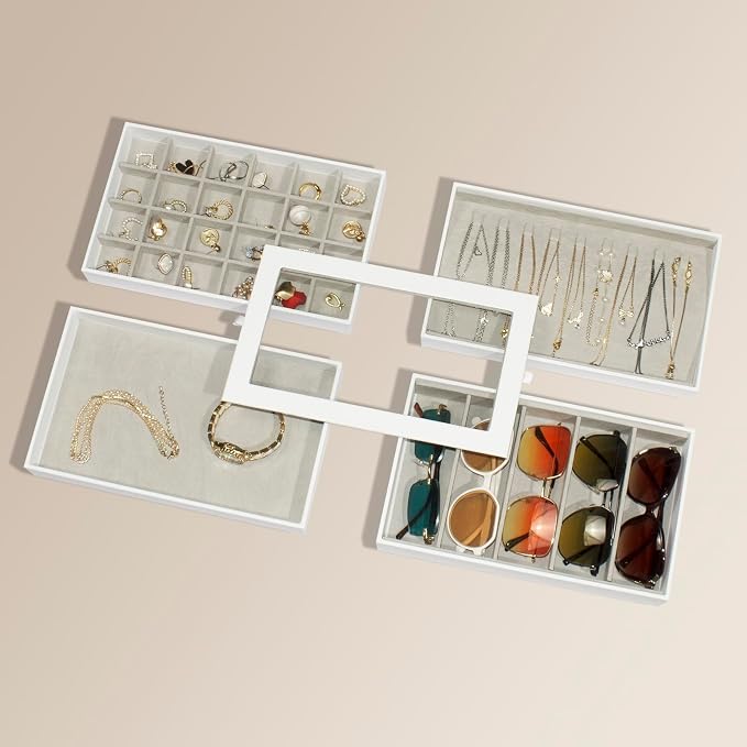 Stackable Jewelry Organizer Trays - Image 6