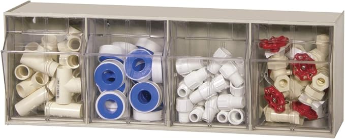 Akro-Mils TiltView Plastic Storage Cabinet - Image 8