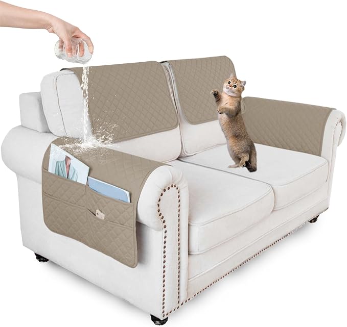 Waterproof Sofa Armrest Cover Headrest Cover by ZGDDPZA