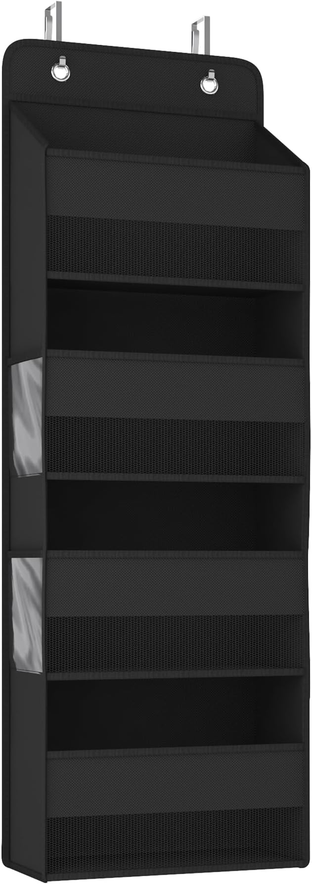 1 Pack 4-Tier Over the Door Organizer, Heavy-Duty Large Deep Pocket Hanging - Image 2