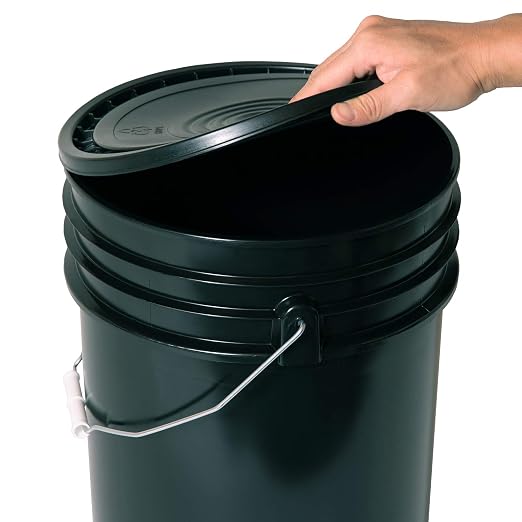 Meranti Reusable Easy Peel 3.5, and 7 Gallon Bucket Lid | Food Grade | - Image 2